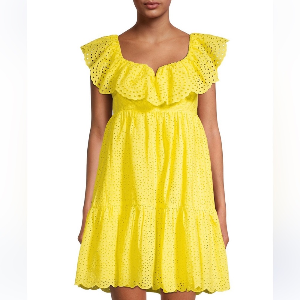 Lilly Pulitzer Asteria Eyelet Babydoll Dress NWT size 4